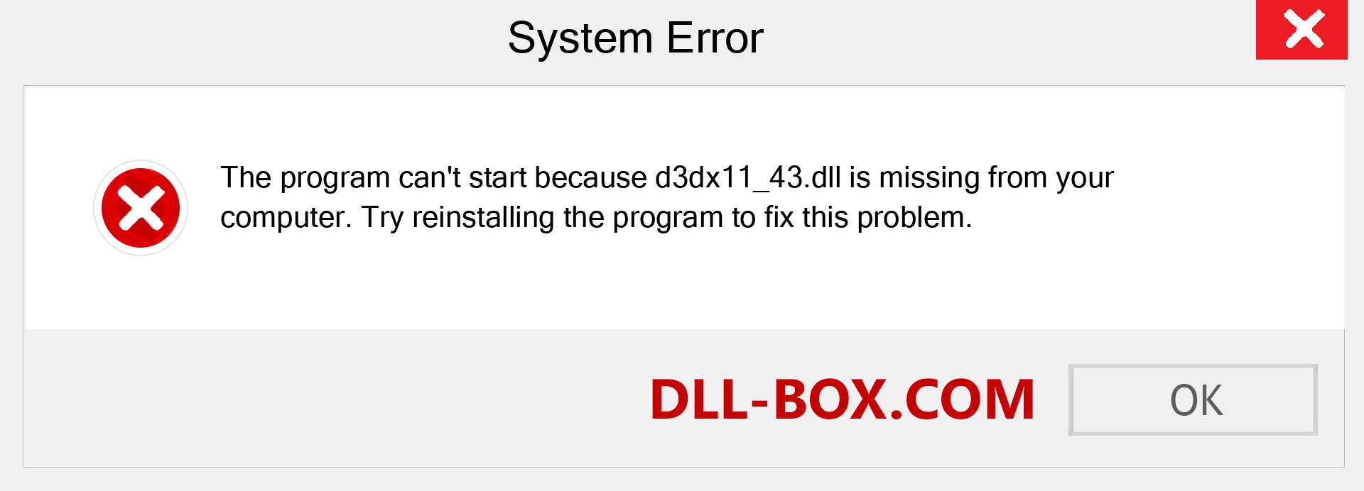  d3dx11_43.dll file is missing?. Download for Windows 7, 8, 10 - Fix  d3dx11_43 dll Missing Error on Windows, photos, images